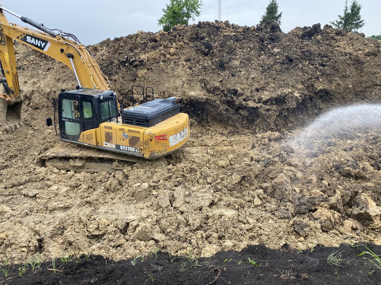 Dirt and drainage work